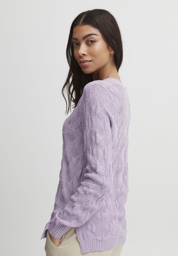 BYMILJA - Jumper - purple rose4