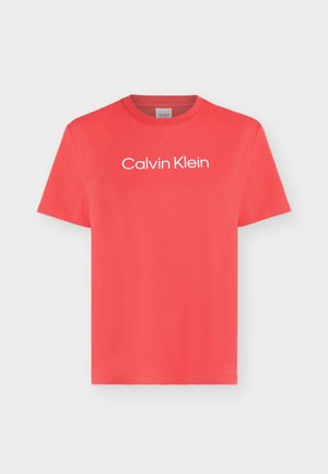 Calvin Klein, COMMUTER REGULAR TEE - Βασικό μπλουζάκι - punch pink