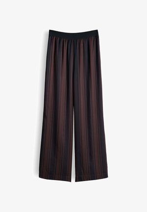 someday., MID RISE WIDE LEG - Pantaloni - true navy