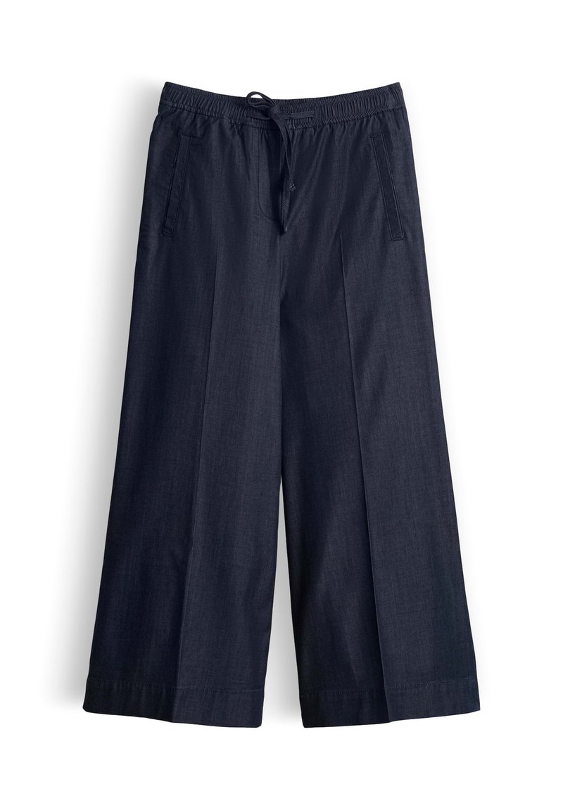 OPUS WIDE FIT HIGH RISE - Wide Leg - mid shadow blue/blu scuro - Zalando.it