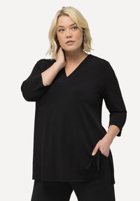 Ulla Popken Langarmshirt - black