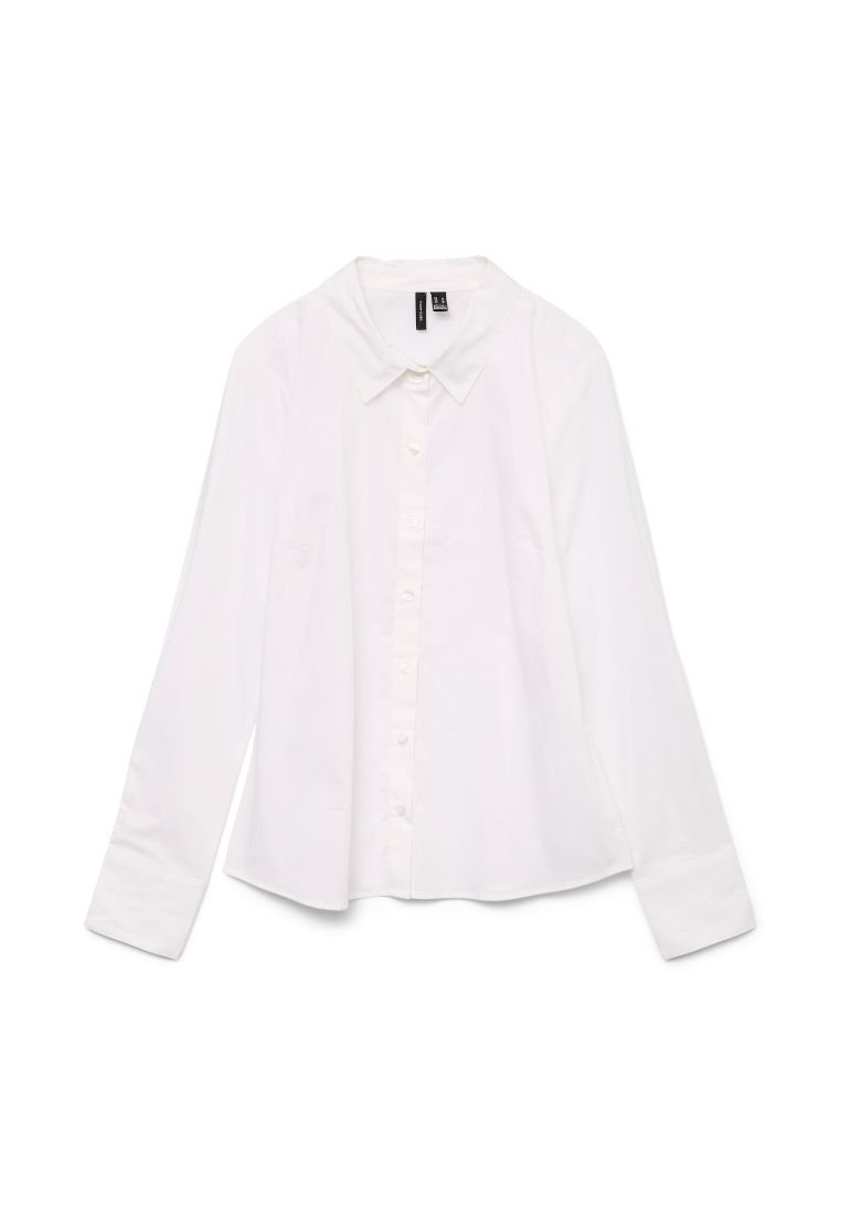 Vero Moda Overhemdblouse wit Vero Moda Overhemdblouse wit