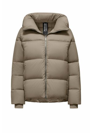 Gewatteerde jas - taupe