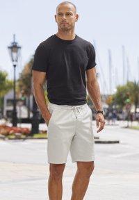 john devin Tracksuit bottoms - hellgrau