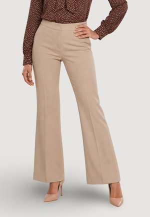 I AM, PANTALONI SVASATI PE26100 - Bukser - beige