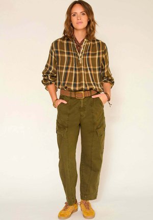 Pantalon cargo - kaki