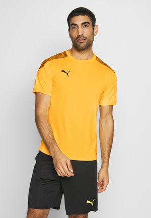 PRO TEE - T-shirt imprimé - ultra yellow/puma black