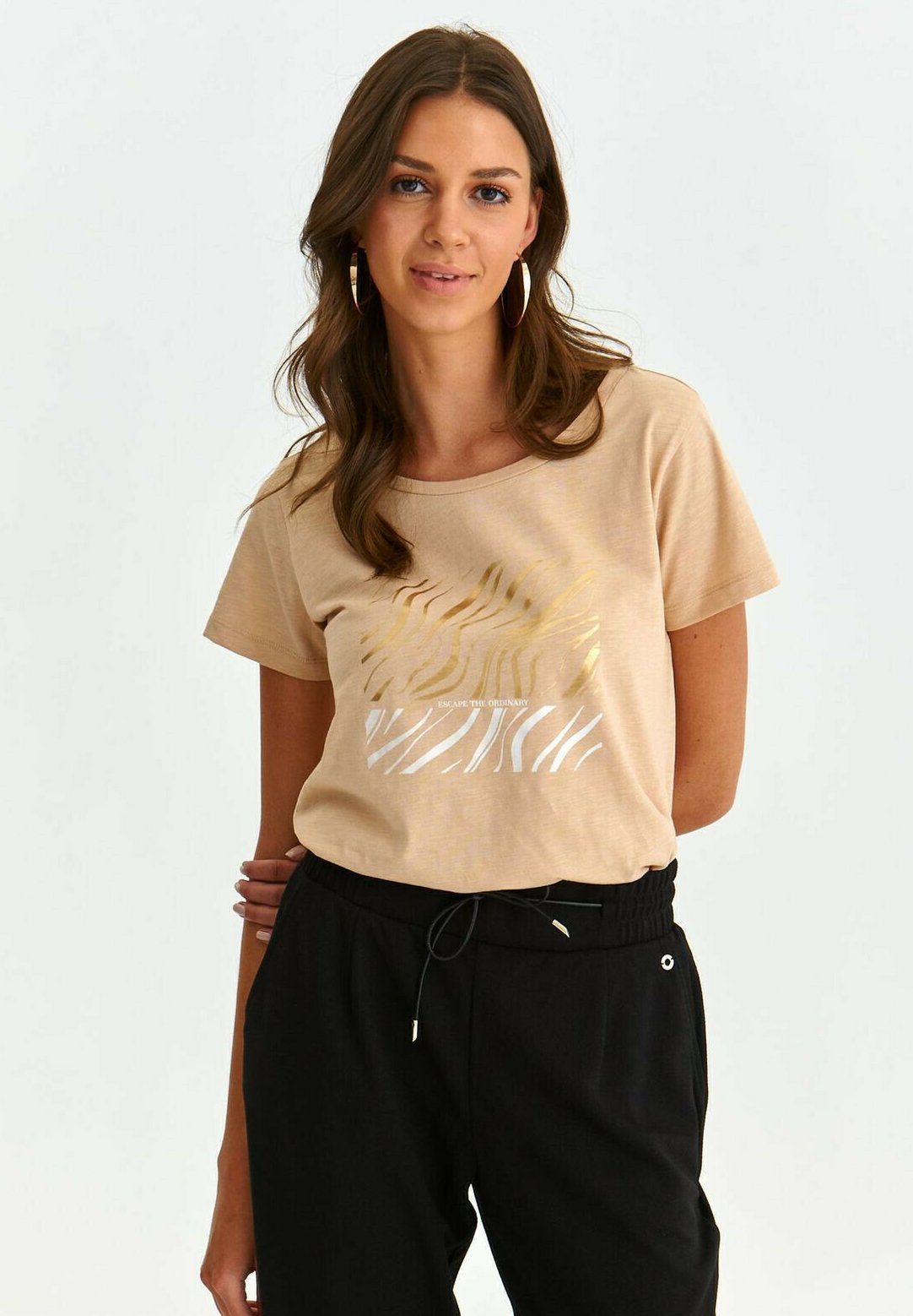 Banco T-Shrt Damen Sommershrt Mt Verschedenen Bärendruck Streetwear