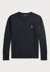 DOUBLE KNIT SWEATSHIRT - Φούτερ - black heather