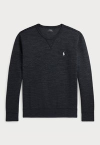 DOUBLE-KNIT SWEATSHIRT - Sweatshirt - black heather
