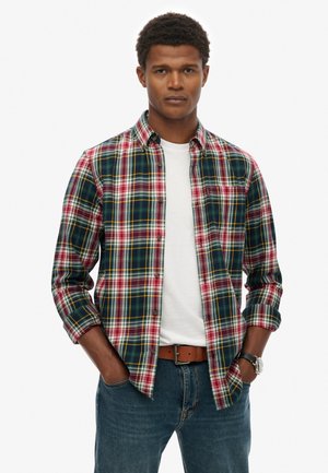 Superdry & Co VINTAGE CHECK - Camicia - grace check green