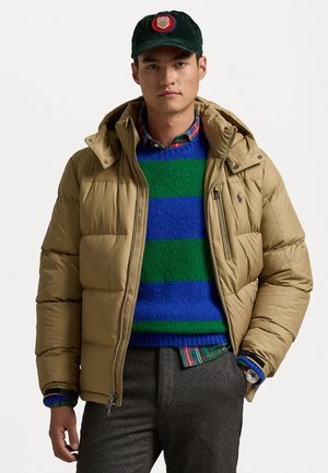 THE GORHAM DOWN JACKET - Páperová bunda - desert khaki