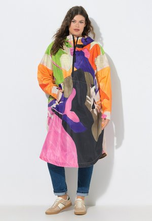 LAURASØN, FUNKTIONS-REGENCAPE, UNISEX, PRINT, KAPUZE - Regenjacke / wasserabweisende Jacke - lavender