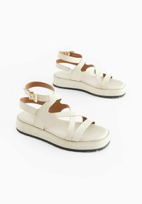 Next FOREVER COMFORT - Platvormsandaalid - bone white