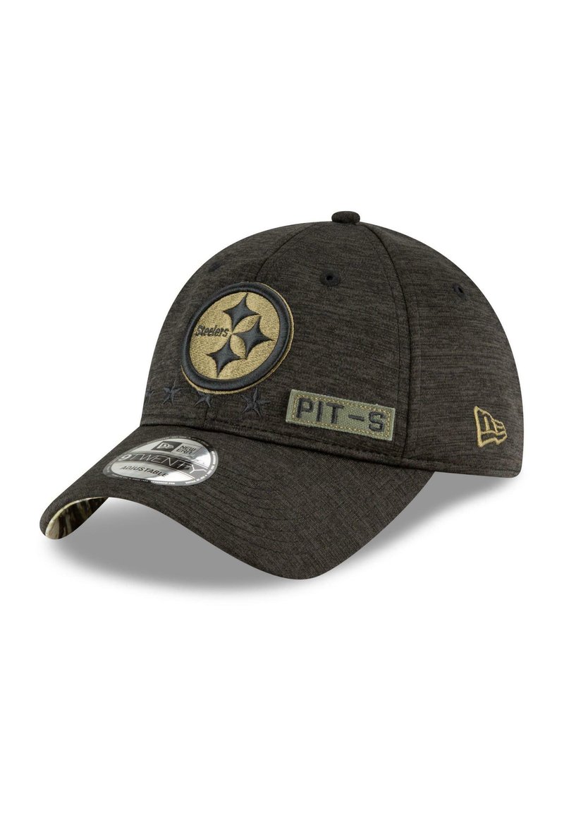 New Era PITTSBURGH STEELERS NFL ON FIELD 2020 SALUTE TO SERVICE 9TWENTY  - Cap - schwarz