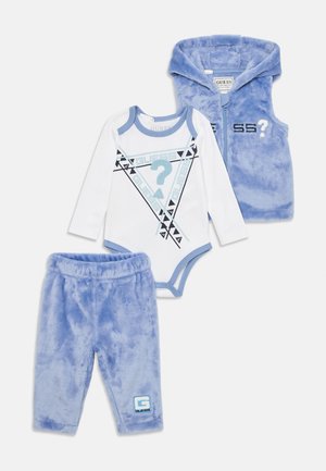 BABY HOODED SET UNISEX - Pantaloni de trening - lilac blue