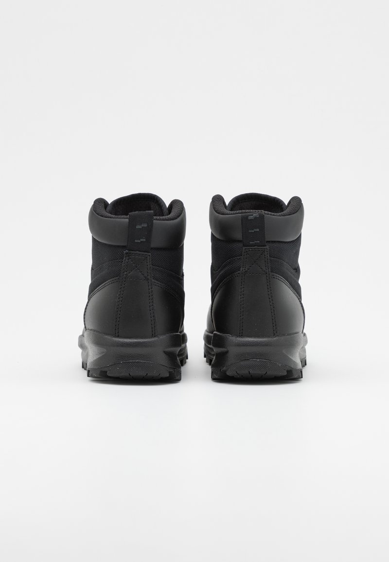 Nike Black Leather Boots with Lace-Up Design and Padded Ankle Nike Men main image 4