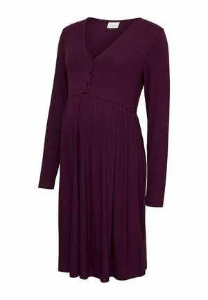 MAMALICIOUS, MAMALICIOUS KLEID MLTRINITY UMSTANDSKLEID - Gebreide jurk - winetasting