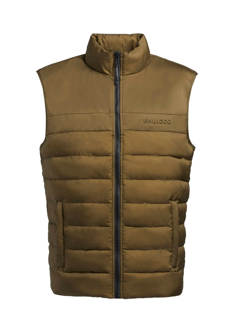 khujo Bodywarmer olijfgroen