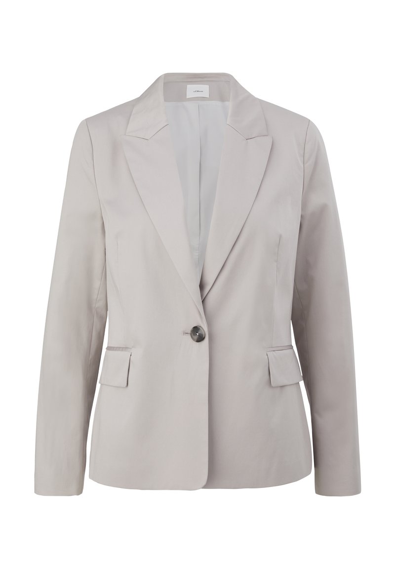 s.Oliver BLACK LABEL Blazer zandkleur s.Oliver BLACK LABEL Blazer zandkleur