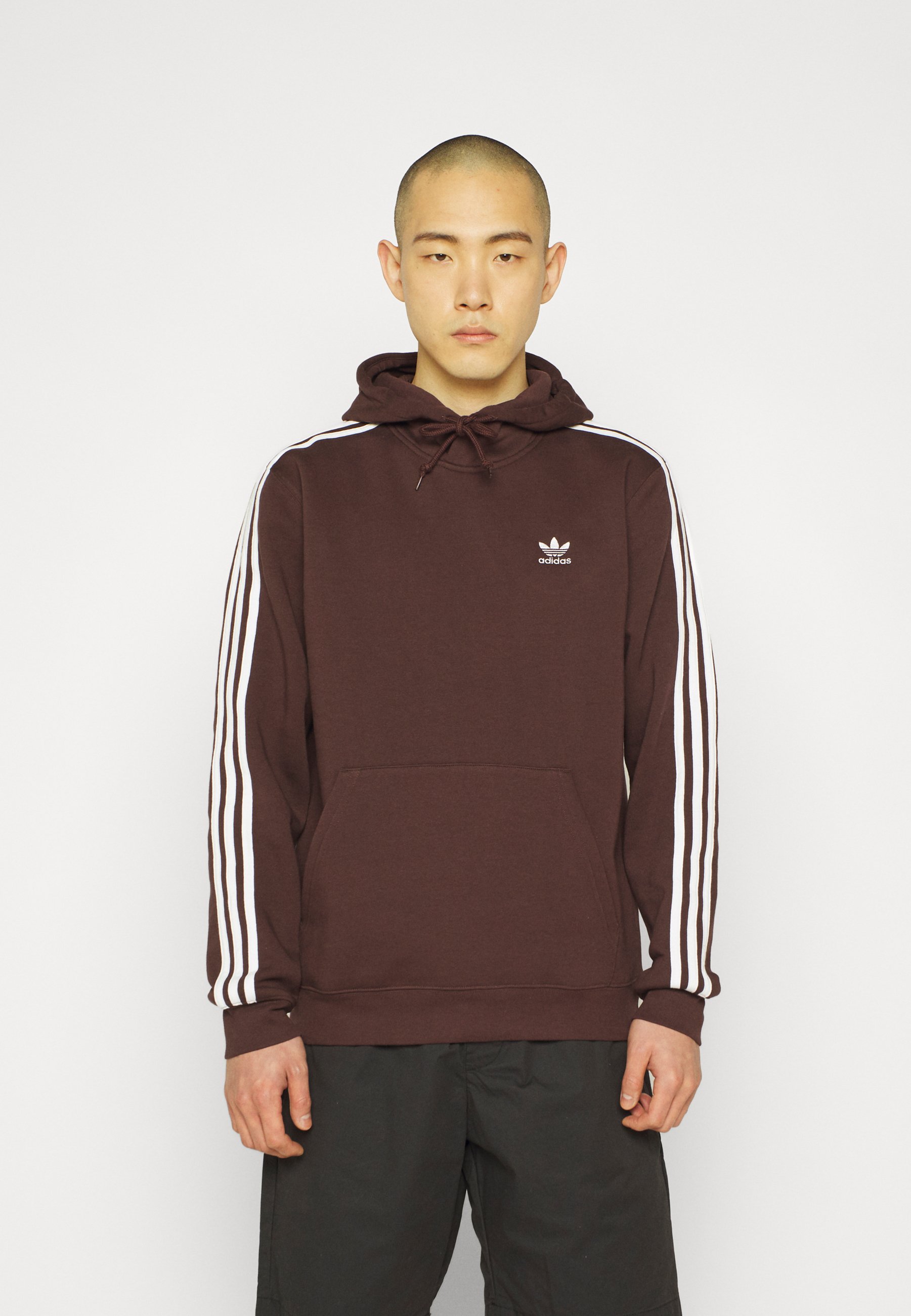 brown adidas hoodie