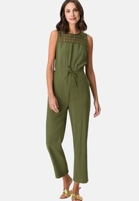 zero MIT SPITZE - Tuta jumpsuit - cypress
