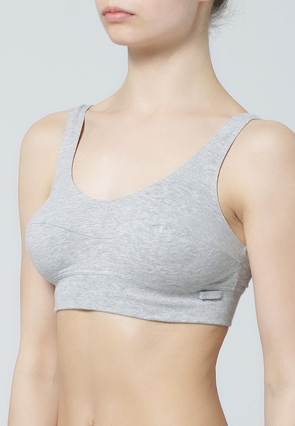 ELASTIC - Bustier - stein meliert3