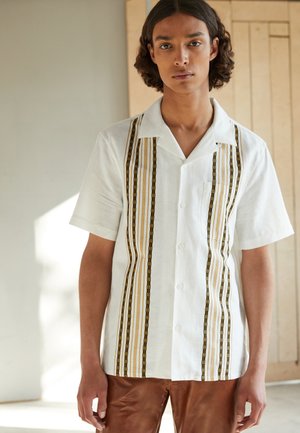 CHEMISE - Skjorta - white/yellow