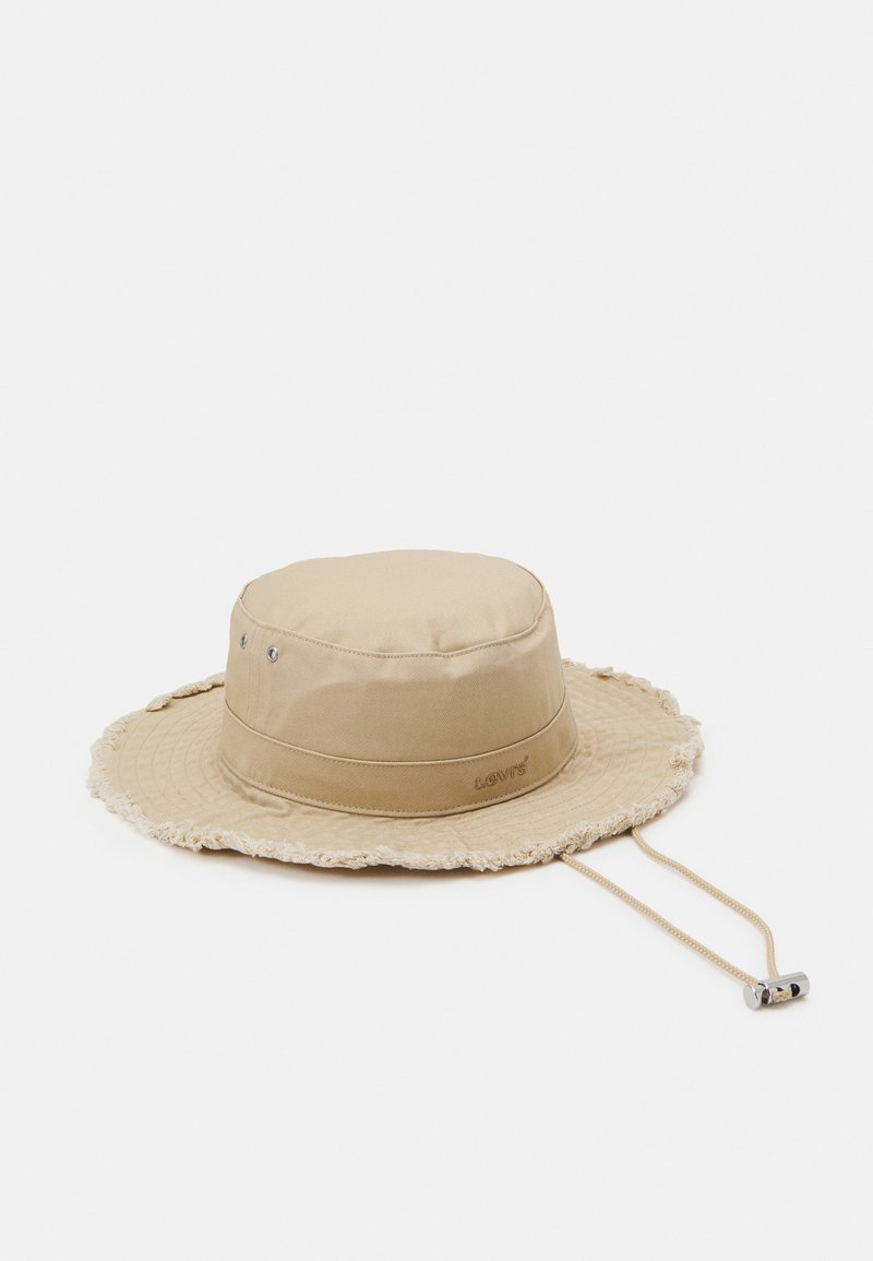 Levi's® DRAWSTRING BUCKET HAT UNISEX - Hat - cream/sand - Zalando.co.uk