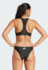 adidas Performance BIG BARS Y-BACK - Gornji dio bikinija - black white