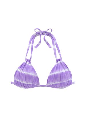 TRIANGEL - Bikini-Top - lila-weiß