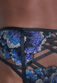 Ann Summers DISRUPTIVE GLAMOUR SUSPENDER BELT - Sukkanauhaliivit - black/blue