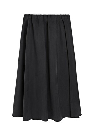 Massimo Dutti, VOLUMINOUS MIDI SKIRT - Áčková sukně - dark grey