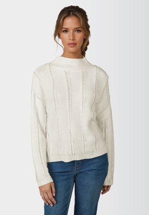 Strickpullover - offwhite