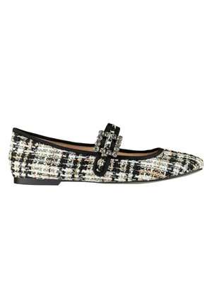 ESSEN - Ballerine con cinturino - black