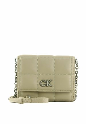 RE-LOCK QUILT TRIFOLD MD STRAP - Portefeuille - stoney beige