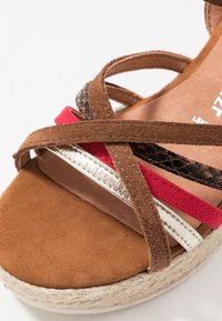Marco Tozzi Espadrille - cognac