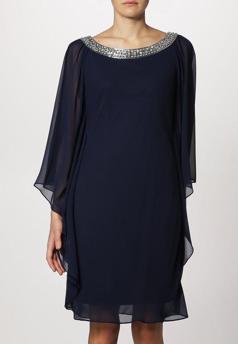 zalando robe bleu marine