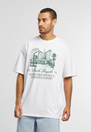 Print T-shirt - white