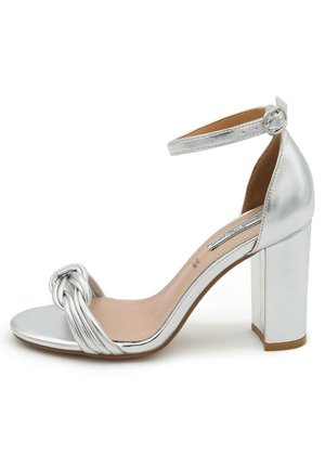 Sandali con tacco - silver