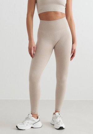 Leggings - beige