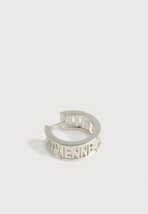 WESTMINSTER SINGLE HOOP UNISEX - Boucle d'oreille individuelle - platinum-coloured