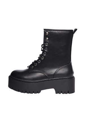 Ciabalù Stivaletti con plateau - nero