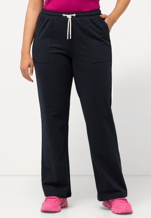 JOGGING ELASTIKBUND - Tracksuit bottoms - black