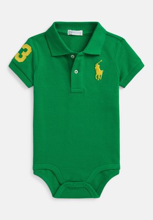 BIG PONY COTTON POLO BODYSUIT - Σώμα - cruise green