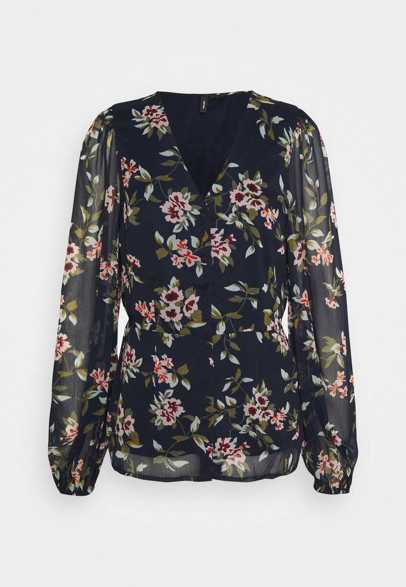 Vero Moda Tall Blouse donkerblauw Vero Moda Tall Blouse donkerblauw