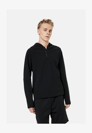 Koton HOODED - T-shirt à manches longues - black