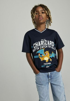 POKÉMON - Print T-shirt - navy blazer
