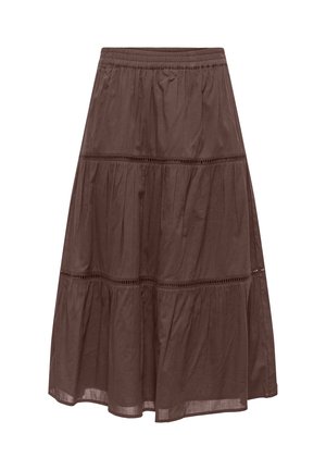 ONLY, ONLISABELLA Long - Fustă în formă de A - chocolate martini