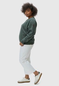 Ragwear RUNDHALS JOHANKA TRIANGLES PLUS - Felpa - pine green